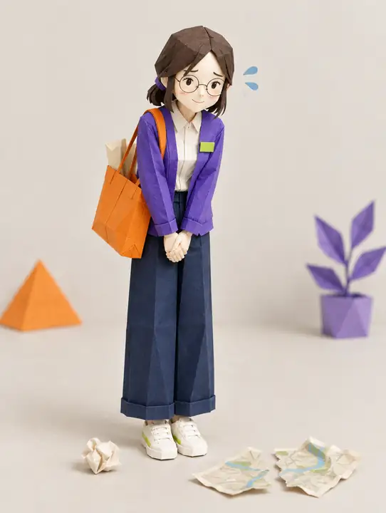 보라 포즈 — 죄송해요