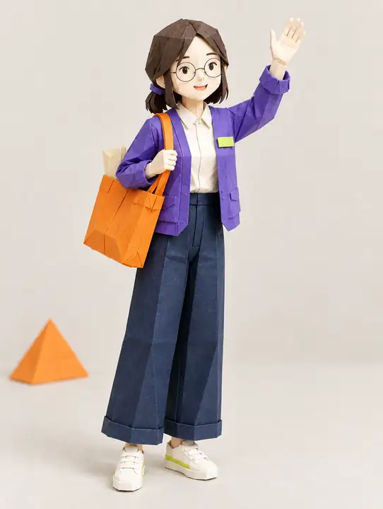 보라 포즈 — 인사